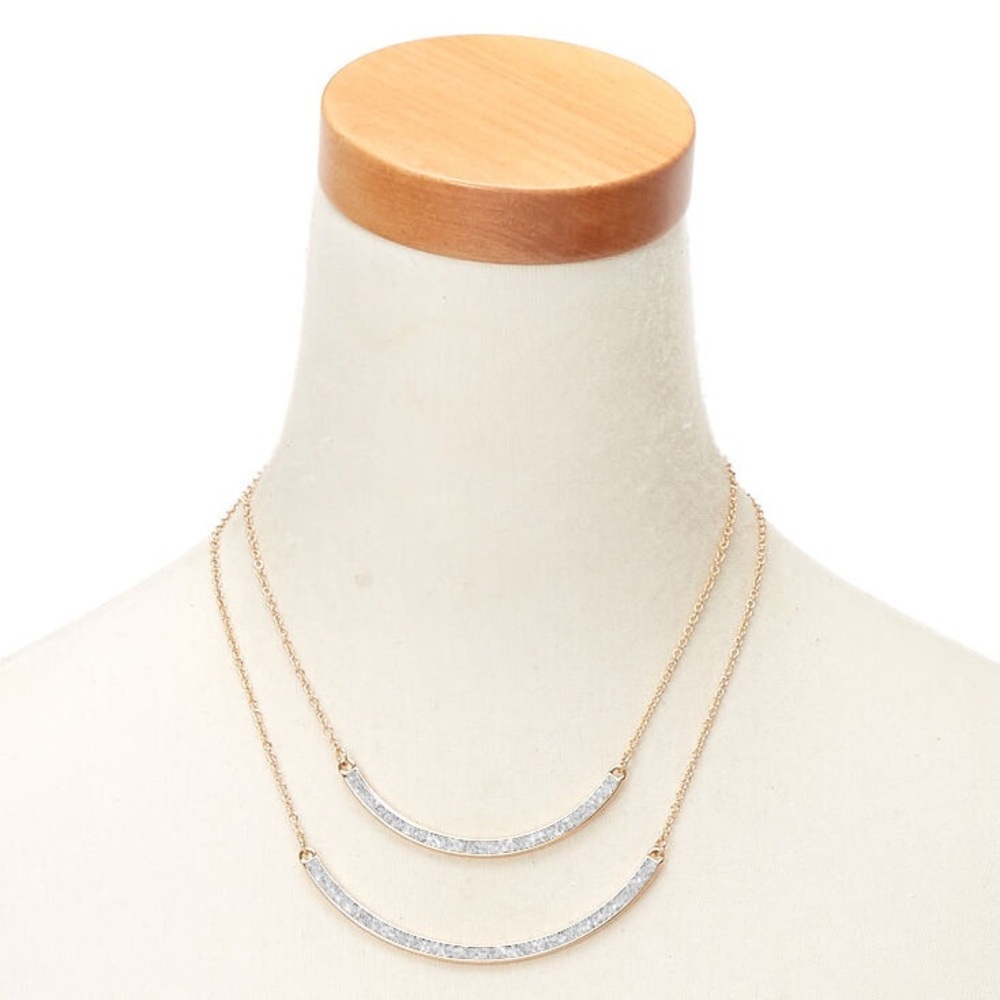 Claire’s | Layered Necklace | Gold |
